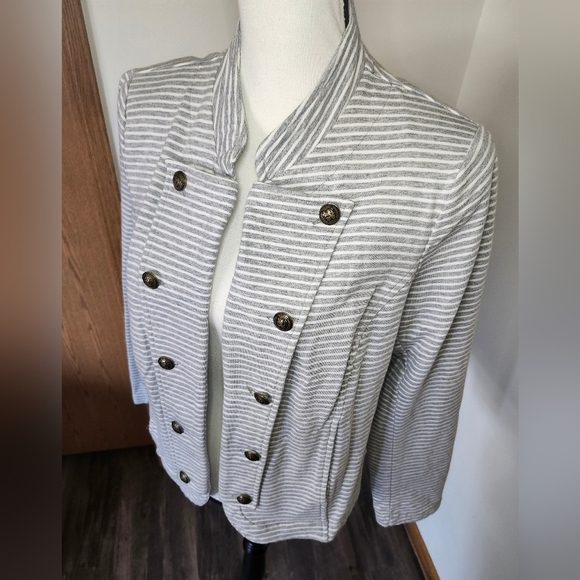 Tommy Hilfiger Striped Cardigan Sweater - Picture 2 of 5